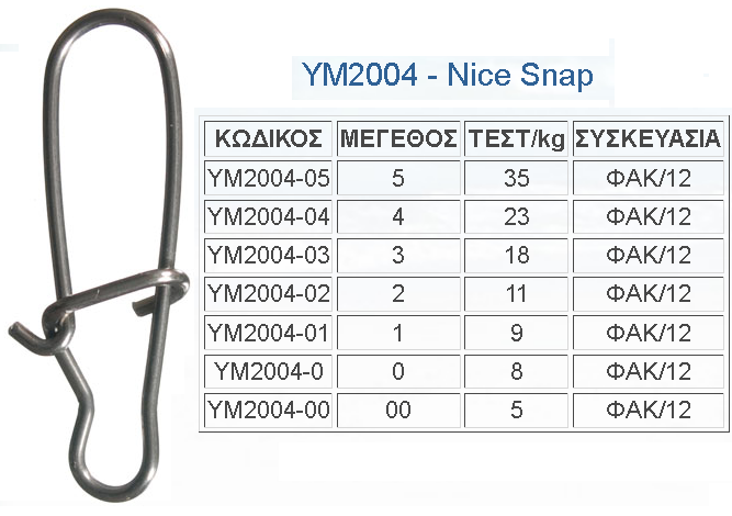 TOP ONE NICE SNAP YM-2004