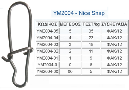 TOP ONE NICE SNAP YM-2004