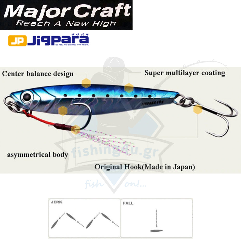 Major Craft Jigpara short 20gr