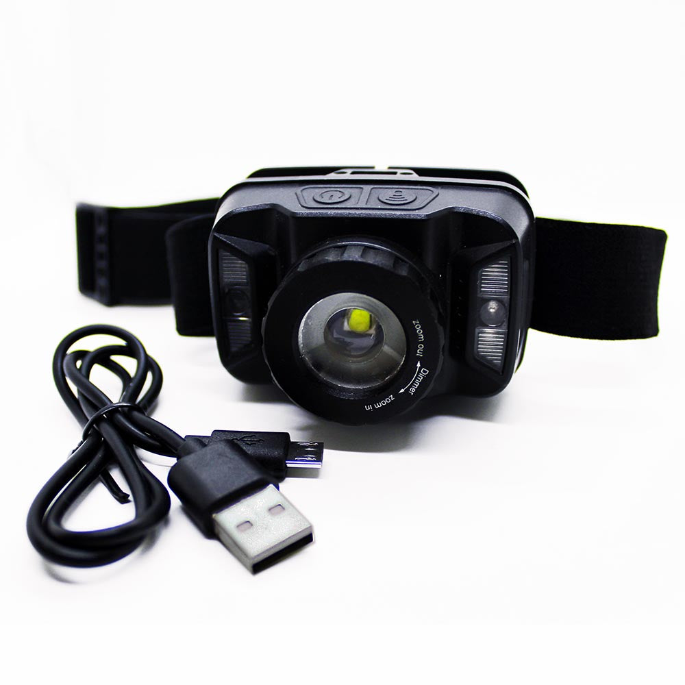 Oceanic Team Φακός Κεφαλής XPRW Επαναφορτιζόμενος Με Sensor Κίνησης